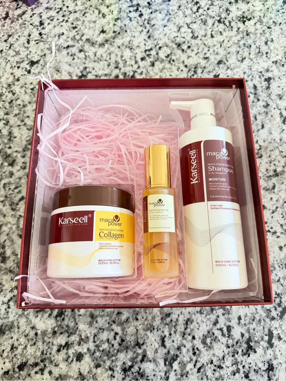 Karseell Maca Power Hair Repair Set